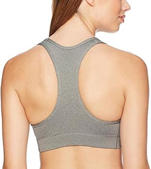Nike Women's Victory Compression Sports Bra, Carbon Heather/Black